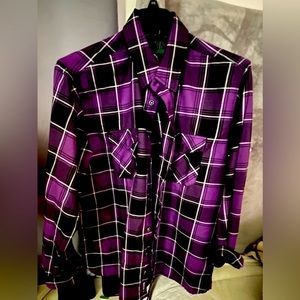 Purple dress shirt